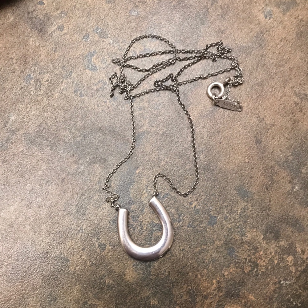 Tiffany &Co 1887 horseshoe necklace
